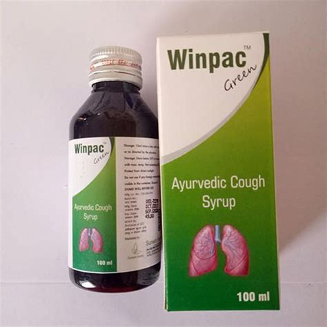 Ayurvedic Cough Syrup Packaging Size 100 Ml Grade Standard Medicine Grade Id 18028394912