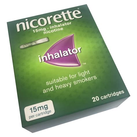 Nicorette Inhalator Nicorette Inhaler Postmymeds