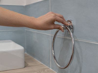 How To Install Towel Rack In Bathroom Semis Online