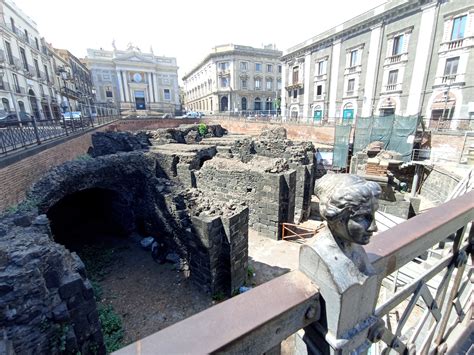 Roman amphitheatre remains - Catania