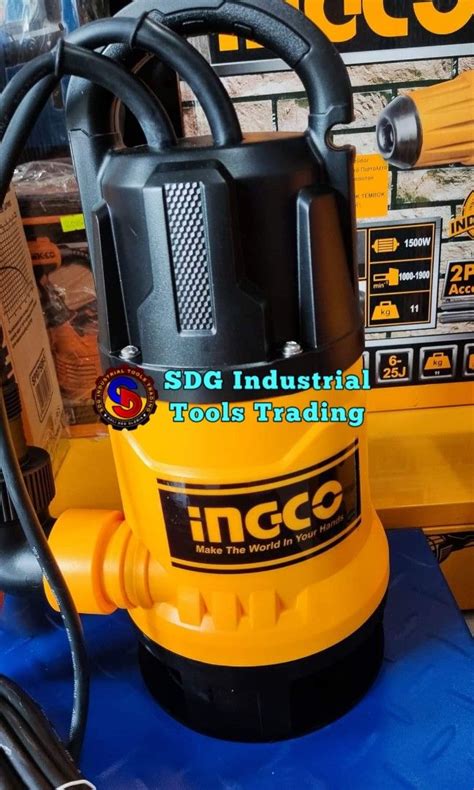 Ingco Hp W Sewage Submersible Pump Spd Commercial