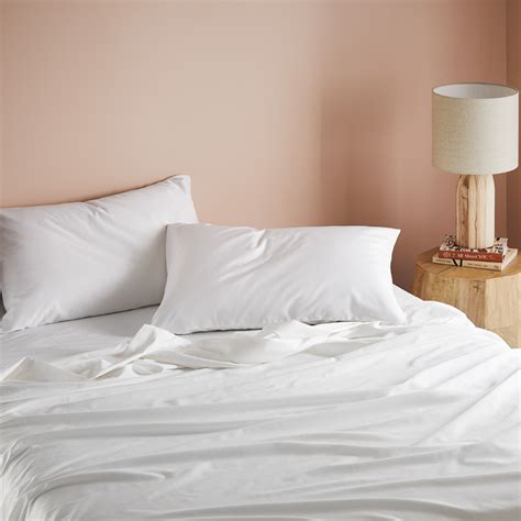 Worlds Softest Cotton White Sheet Set | Adairs