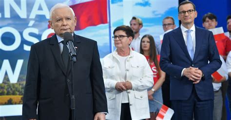 Zapyta Czy Morawiecki Zast Pi Prezesa Pis Nietypowa Reakcja Szyd O