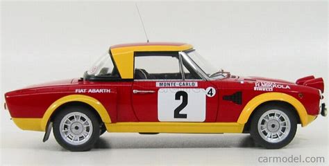 Sun Star Scale Fiat Abarth N Nd Rally Montecarlo