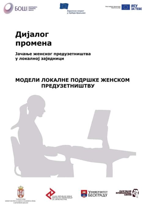 Modeli lokalne podrške ženskom preduzetništvu Evropski pokret u Srbiji
