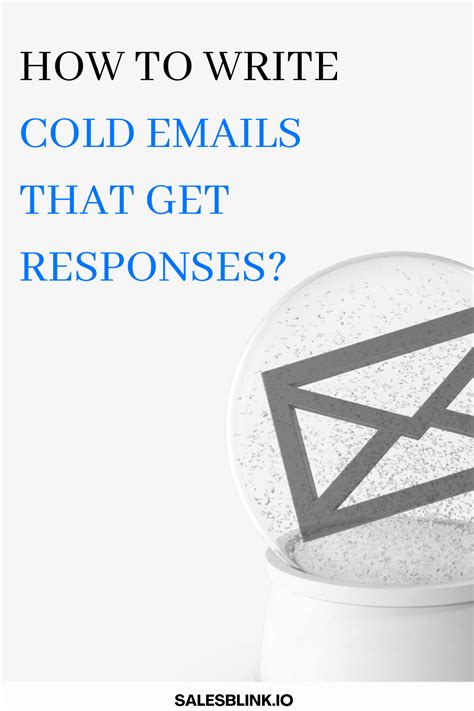 How To Write Cold Emails That Get Responses Cold Emailing Email In