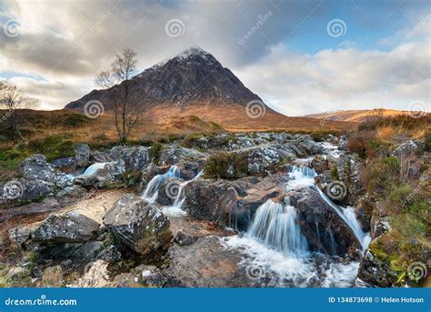 Buachaille Etive Mor in Scotland Stock Photo - Image of moorland ...