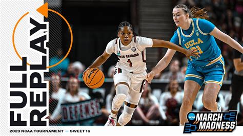 South Carolina Vs Ucla 2023 Ncaa Womens Sweet 16 Full Replay