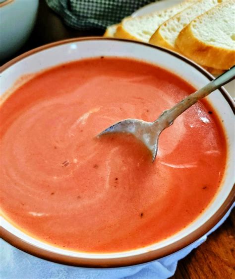 Easy Creamy Tomato Soup My Homemade Roots