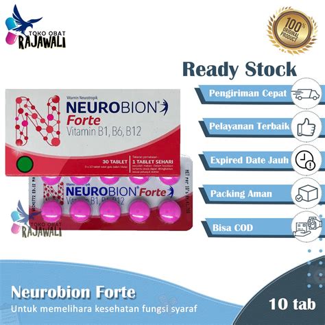 Jual Neurobion Forte Vitamin Syaraf Perstrip Tab Shopee Indonesia