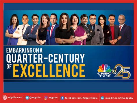 CNBC-TV18 celebrates embarking on a quarter century of excellence