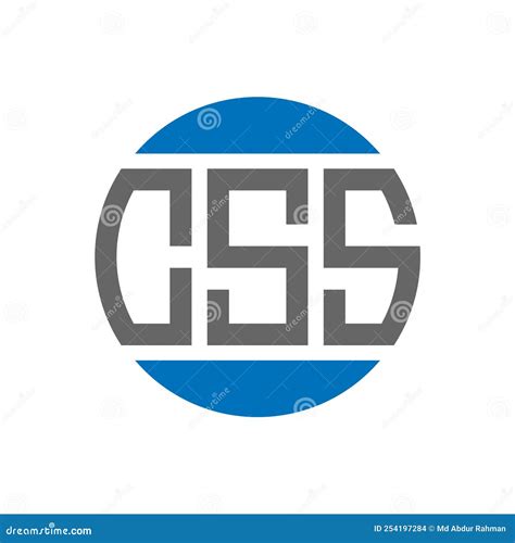 Css Letter Logo Design On White Background Css Creative Initials