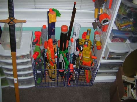 Nerf storage ideas! - A girl and a glue gun