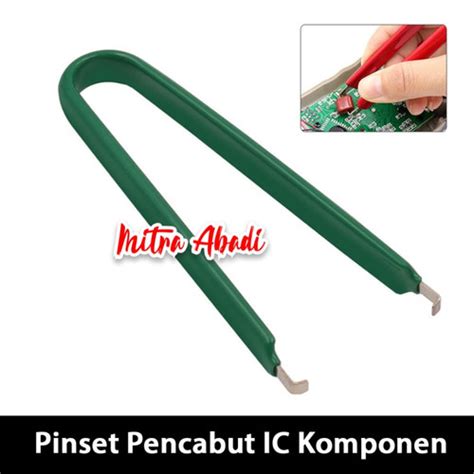 jual pinset pencabut ic alat penarik komponen ic puller  shaped