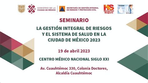 D A Seminario La Gesti N Integral De Riesgos Y El Sistema De Salud