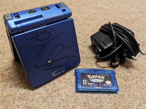 Nintendo Gameboy Advance SP Pokémon Kyogre Saphir Kaufen auf Ricardo