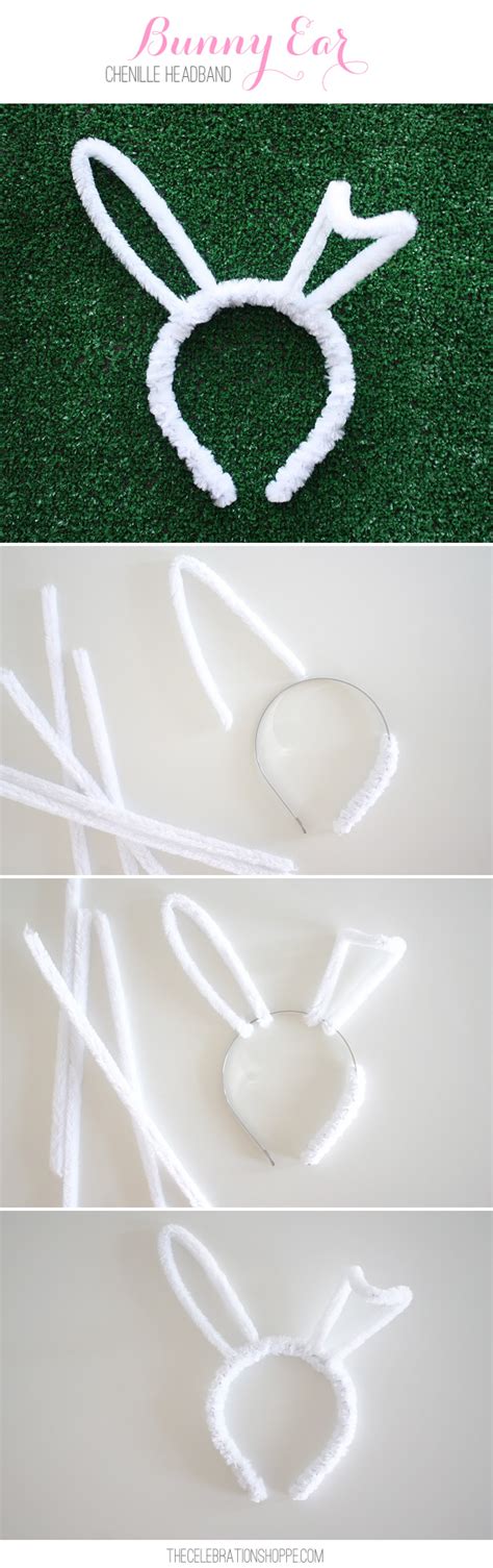 Easy Diy Bunny Ear Chenille Headband Kim Byers