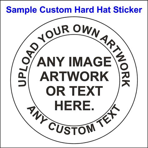 Custom Hard Hat Stickers and Decals Printed and Shipped to Your Door