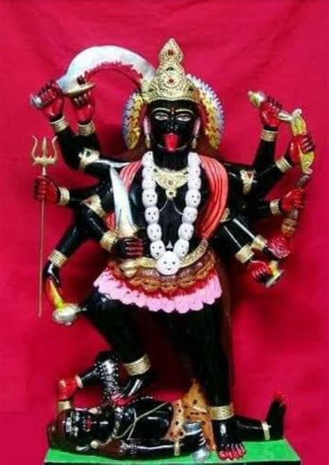 Plain Hindu Kali Maa Black Marble Statue For Worship At Rs 9000 In Alwar