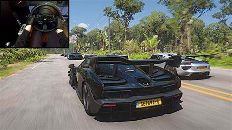 Mclaren Senna Goliath Race Forza Horizon Thrustmaster T Rs