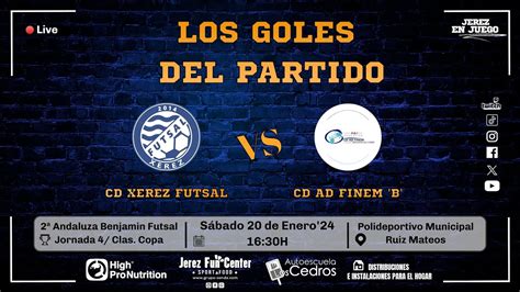 Los Goles del encuentro CD Xerez Futsal vs CD Finem J4 2ª Andaluza