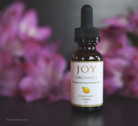 Joy Organics Cbd Review The Stoner Mom