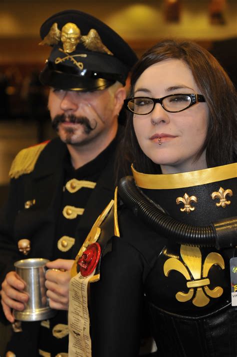 Nice Commissar And Sob Warhammer Warhammer 40k Cosplay