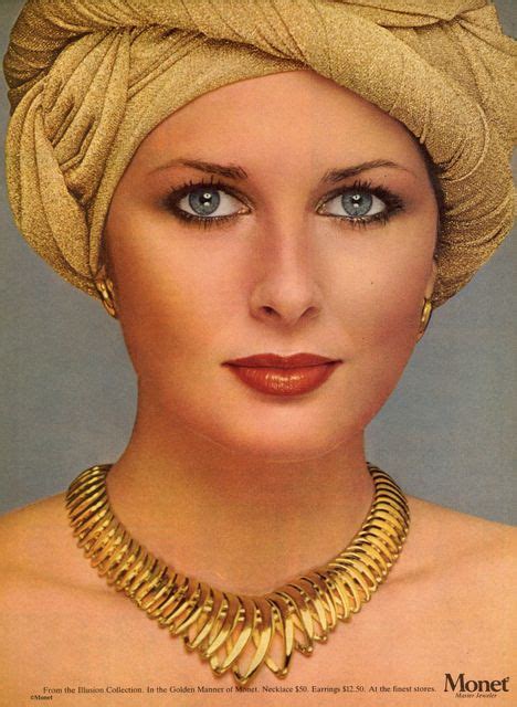 Christina Ferrare For Monet Jewelry Ads Vintage Costume Jewelry