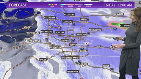 Latest forecast | Metro area to get several more inches of snow | 9news.com