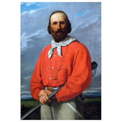 Silvestro Lega Ritratto Di Giuseppe Garibaldi Gallery Wrapped Canvas