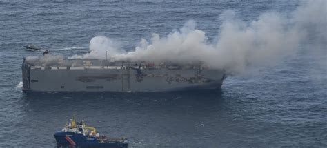 Küstenwache E Auto mögliche Brandursache Nordsee droht