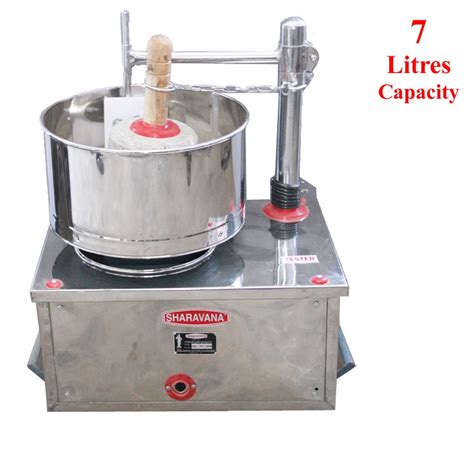 7 Litres Capacity Commercial Conventional Wet Grinder 220 240 Volts