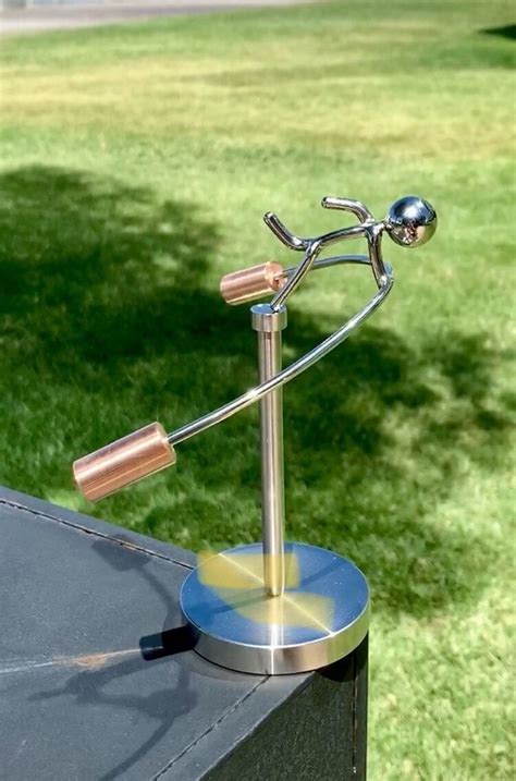 Kyle S Classic Balancing Man Kyle S Kinetics Classic Man Sculpture