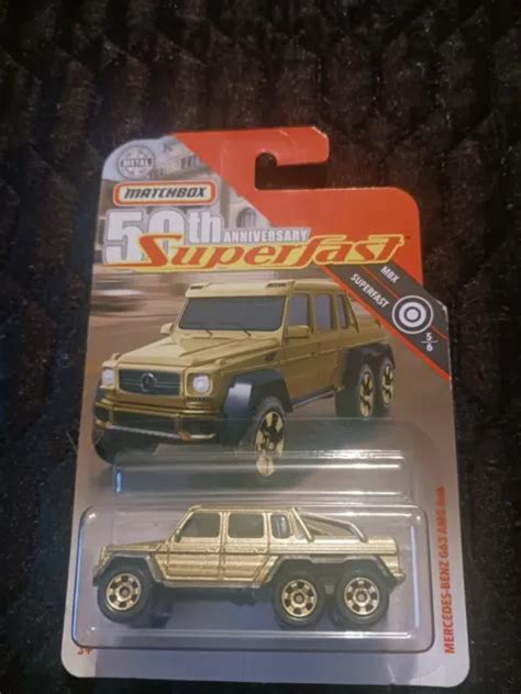 MATCHBOX 50TH ANNIVERSARY Superfast Mercedes Benz G63 AMG 6x6 EUR 9,20 ...