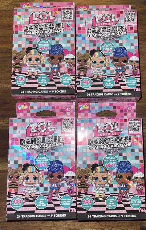 L O L Surprise Dance Off Card Game 24 Card Lol Surprise Lot Set Of 4 Packs 35051578215 Ebay