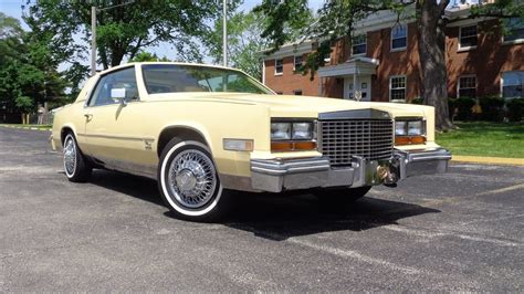 1980 Cadillac Eldorado With A Moon Roof In Yellow Ride On My Car