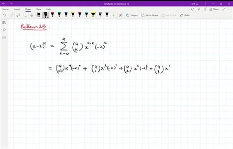 ⏩solvedexpand The Binomial Using The Binomial Formula X 24 Numerade