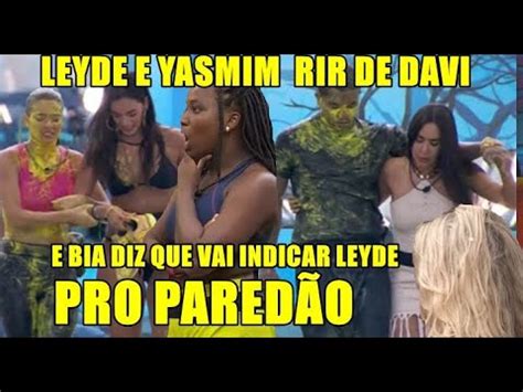 Yasmim E Leyde Caem Na Gargalhada E Diz A Davi Q Rezou Pra Ele Perder E