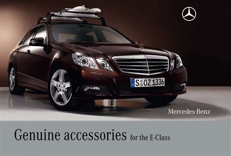 Genuine Accessories For The E Class Pdf 3 70