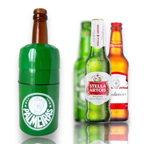 Porta Lata Suporte Cerveja 3em1 Long Neck Litrinho Romarinho Ou