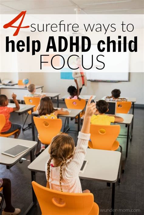 4 surefire ways to help your ADHD child focus without medication