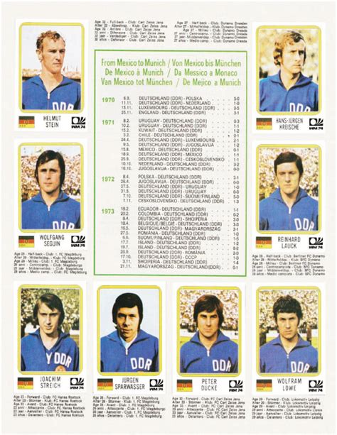 Album Panini Alemania 1974 19 Postimages