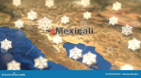 Mexicali City United Mexican States, Mexico, Baja California State Map ...