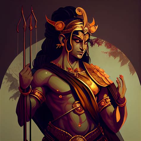 deveshgoyalgg Lord Rama from Ramayana scene anime by bonygo on DeviantArt