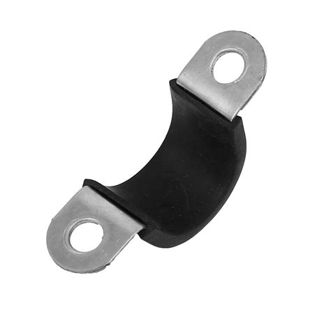 18mm U Clips EPDM Rubber Lined Mounting Brackets Clamps 5pcs for Pipe ...