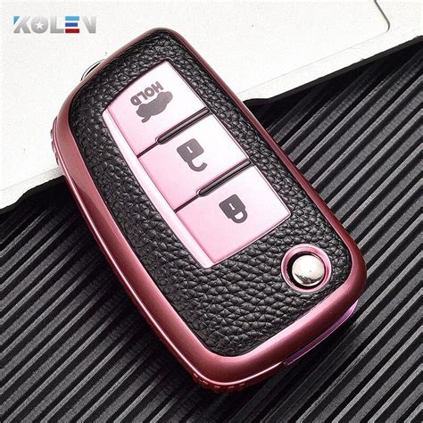 Buy Leather Tpu Car Remote Key Case Cover Shell Fob For Nissan X Trail