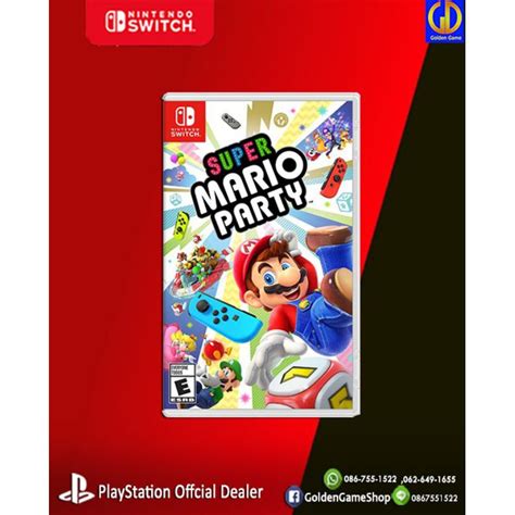 Game Nintendo Switch Super Mario Party Us Shopee Thailand