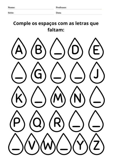 Atividade Ordem Alfab Tica Para Imprimir E Anos Artesanato