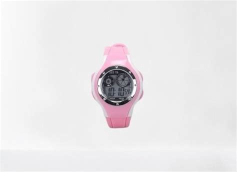 Water Resistance Silicone Strap Kool Kidz Pink Digital Sports Watch Kk