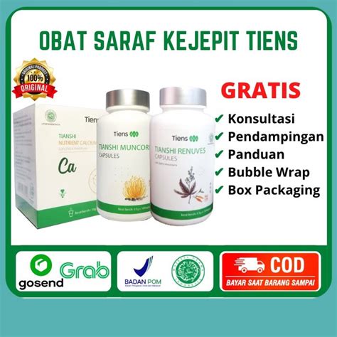 Jual PAKET PRODUK TIENS UNTUK OBAT SARAF TERJEPIT KEJEPIT Shopee